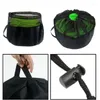 Opbergzakken draagbare buitentuinslang 40 31 cm multifunctioneel waterdichte drawstring handtas huis elektrische koorden organisator