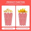 Gift Wrap Popcorn Box Boxes Papercandy Party Favor Containers Individual Servings Cups French Holder Fries Movie Night Cup Treat Container