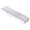 Extruded Aluminum Heatsink For High Power LED IC Chip Cooler Radiator Heat Sink Drop Ship 100 25 10mm