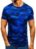 Men's T Shirts Sports Leisure Summer Menswear Short Sleeve T-shirt Digital Printing Camouflage Round Neck Casual