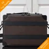 Manico morbido Trunk Bags Borsa a tracolla di moda a tracolla di design di qualità originale di lusso con scatola B346 B347