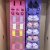 Storage Bags 4 Colors Durable Female Bag Jewelry Closet Hanging Organizer Breathable Bra Strong Bearing Household Supplies