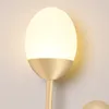 Настенные лампы спальня лампа современное минималистское освещение искусства гостиная
