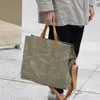 Borse da sera Borsa a mano grande con dita dei piedi casual Donna Luxury Vintage Kraft Paper Messenger Spalla abbinata #40