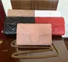 Projektant Cross Body Marmont Work Love Heart V Wave Wzór torby torby na ramię torebki