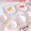 Bowls Cute Bear Bowl Plate Tableware Ceramics Fruit Noodle Breakfast Salad Rice Korean Accessories Utensils For Kitchen