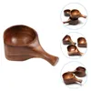 Set di stoviglie Mestolo Mestolo d'acqua Cucchiaio di legno Cucchiai di legno Zuppa Cucina Bagno Mestolo Lavaggio Tè Caffè Cucchiaio da giardino Doccia giapponese