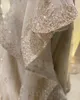 Aso 2023 Arabic Ebi Champagne Luxurious Prom Dresses Lace Beaded A-line Evening Formal Party Second Reception Birthday Engagement Gowns Dress ZJ443