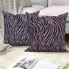 Oreiller léopard zèbre Polyester couverture taille étui salon chaise canapé décoration de la maison 40x40 45x45 50x50cm