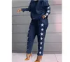 Spring Winter 2 Piece Set Jogging Tracksuits Women round neck Hoodies Pants Plaid Printed Sportswear Suits Ladies Girls Hoodie Sets Tracksuits