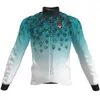 Ensembles de course Slopline Winter Mans Cyclisme Thermique Polaire Vestes à manches longues Coupe-vent Ciclismo Maillot Hombre Bicycle Pro Team Jersey chaud