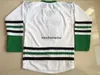 Северная Дакота, борьба с хоккейными изделиями Sioux #7 TJ Oshie #11 Zach Parise Fighting Sioux Dakota White College Jersey