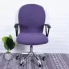 Chair Covers Removable Swivel Cover Anti-dirty Rotating Stretch Office Computer Desk Seat Decoration Stretchable Slipcovers