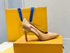 2023 Designer de moda Mulheres sapatos de salto alto sand￡lias Scarpe Firmate Chaussures Womens Designers Sandale com tamanho de caixa 35-40 -K022