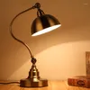 Table Lamps ODIFF Contracted And Contemporary American Retro Living Room A Study LED Remote Control Lamp Of Bedroom The Head Bed