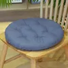 Almohada para silla Tapicería redonda de algodón Acolchado suave Cómodo Cojín de ocio Oficina Hogar o asiento de automóvil