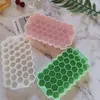 Baking Moulds 4 Lattice Ice Tray With Cover Silicone Long Hockey Machine And A Large Number Of Molds Whisky Reusable