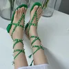 Ladies Shoes Flops 2022 Flip Fashion Women Female Rubber Flats New Summer Ankle Strap Cross-Tied Sexy Sandals T221209 14