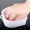 Nail Art Kits Removal Tray Acetone Resistant Handheld Polish Remover Artificial Hand Soaker Wash Bowl Cuticle