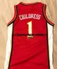 Maillot de basket-ball personnalisé Abdur-Rahim 3 College Shareef Joe 2 Johnson Smith Williams Childress cousu blanc rouge taille S-4XL haut