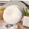 Pillow Luxury Pumpkin Shaped Round Tatami Mattress Soft Breathable Backrest Pillows Decorative For Sofa