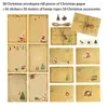 Gift Wrap Christmas Envelope Themed Festival Xmas Writing Paper Atmospheres Card Stationery Rope Pendant Pography Prop