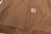 Vestes pour hommes Automne Hiver Nouvelle Mode Marque Nord-Américaine Carhart Basic Badge Lâche Hommes et Femmes Manteau Décontracté High Street Style Lâche design25sse