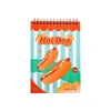 Europen Style Daliy Planner Cute Kawaii Cake Pizza Hot Dog Cover Coil Notebook Scrapbook Journal Daily Student Supplies