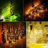 Décoration de fête Bouteille de vin Lumières 2M Forme de liège Fil de cuivre Coloré Mini String Light pour les lumières de Noël de mariage en plein air intérieur