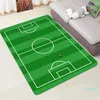 Modern Carpet 3D Football Area Rugs Flannel Rug Memory Foam Carpet Boys Kids Play Crawl Mat Big Carpets for Home Living Room Blanket