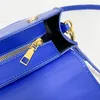 Luksusowe torby krzyżowe małe torebki projektanty torebki damskie torba na ramię moda skórzana mini portfel z długim paskiem czarny biały khaki niebieski zielony żółty