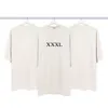 Męskie plus koszulki Polos Hip Hop Fit Fit Curved Białe bawełniane niestandardowe drukowanie mężczyzn Kobiety T Shirt Casual Ilości Trend M-XXL Q21