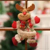 Christmas Tree Decoration Pendant Santa Clause Bear Snowman Elk Doll Hanging Ornaments Christmas Decoration for Home TO859