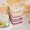 Storage Bottles Transparent Food Dish Container Butter Cheese Box Portable Refrigerator Fruit Vegetable Fresh-keeping Organizer Case