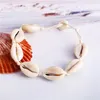 Ankjes vintage boho metaal wit zeeschelpstrand voor vrouwen goudkleur enkelband armbanden op het been vrouwelijk voet sieraden feest cadeau