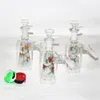 4.5 Inch Glass Bong Hookahs Ash Catchers 14mm 18mm Thick Pyrex Bubbler Catcher 45 90 Degree Ashcatcher Water Pipes dabber tool wax