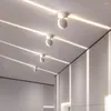 Wandleuchte RGB LED Fensterbank Licht 360 Grad Korridor Ray 12W Wandleuchte Türrahmen Linie Lampen für Schlafzimmer Gang Bar Dekor