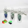 14.4mm Doccia Cyclone Perc Coil Ash Catcher Bong in vetro Narghilè Accessori per fumatori Giunto maschio-femmina per tubo dell'acqua