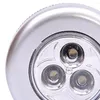 Wandleuchte Led Silber Schrank Schrank Batteriebetriebene Wireless Stick Tap Touch Push Sicherheit Küche Schlafzimmer Nachtlicht 1pc