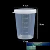 Measuring Tools 10Pcs 50Ml Plastic Transparent Measure Cups With White Lids Cap Container Liquid Beaker Drop Delivery Home Garden Ki Otx2Z