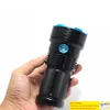 T6 LED UV Flashlight 395nm Ultra Violet Alüminyum Meşale 2200mAh Pil Şarj Cihazı