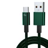 Nuovo cavo USB C di tipo C Cavo USB-C caricabatterie rapido Cavi intrecciati 66w 1M 3FT 2M 6FT cavo di ricarica rapida per Note 10 s10 plus huawei p30 pro