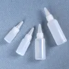 Bottiglie di stoccaggio 10 Pz / lotto 10ML 20ML 30ML 50ML Colla di plastica PE vuota con coperchi a vite Spremere contagocce olio inchiostro liquido