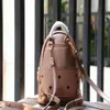 Top new fashion Korean version M punk rivet backpack men and women student bag travel backpack 5716217e