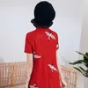 Vêtements ethniques Robe orientale noire courte Cheongsam Robe traditionnelle chinoise Vintage Femme filles modernes Qipao 11219