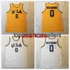 UCLA Russell 0 Westbrook Reggie 31 Miller Jersey NCAA University Mens Basketball Jerseys Embroidery