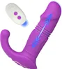Sex Toy Vibrator THROSTING ANAL ONISMO vibrerande prostata -massager med 7 vibrationer och 3 hastighetslägen Butt Plug G Spot Remote Controlled Jia0