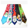 Bow Ties 2022 Fashion Soft Designer شخصية Necktie Christmas Tie Tie Men's Neckties Halloween Festival