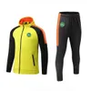 FC St. Gallen Men's TrackSuits Outdoor Sports Warm Training Clothing Leisure Sport Full Zipper with cap longleveスポーツスーツ