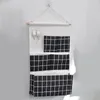 Storage Boxes Portable Wall Hanging Bag Sundries Sorting Bags 5 Pockets With Hook Organizer For Living Room Dorm Home